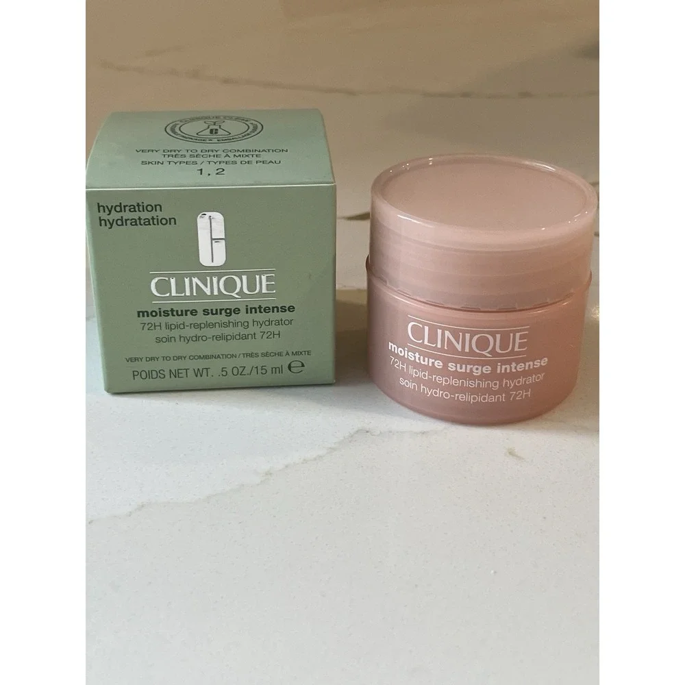 CLINIQUE‎ Moisture Surge Intense 72H Replenishing Hydrator .5 oz/15 ml New Box